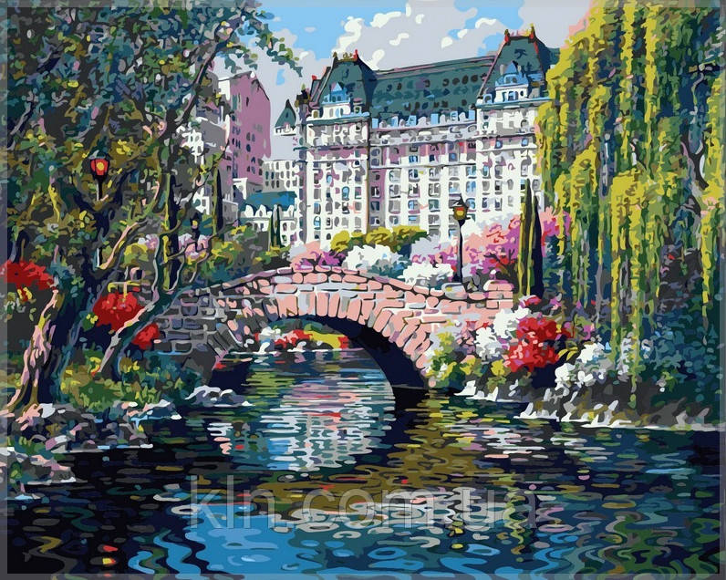 Картина за номерами Babylon Весна в Нью-Йорку VP267 40 х 50 см , фото 1