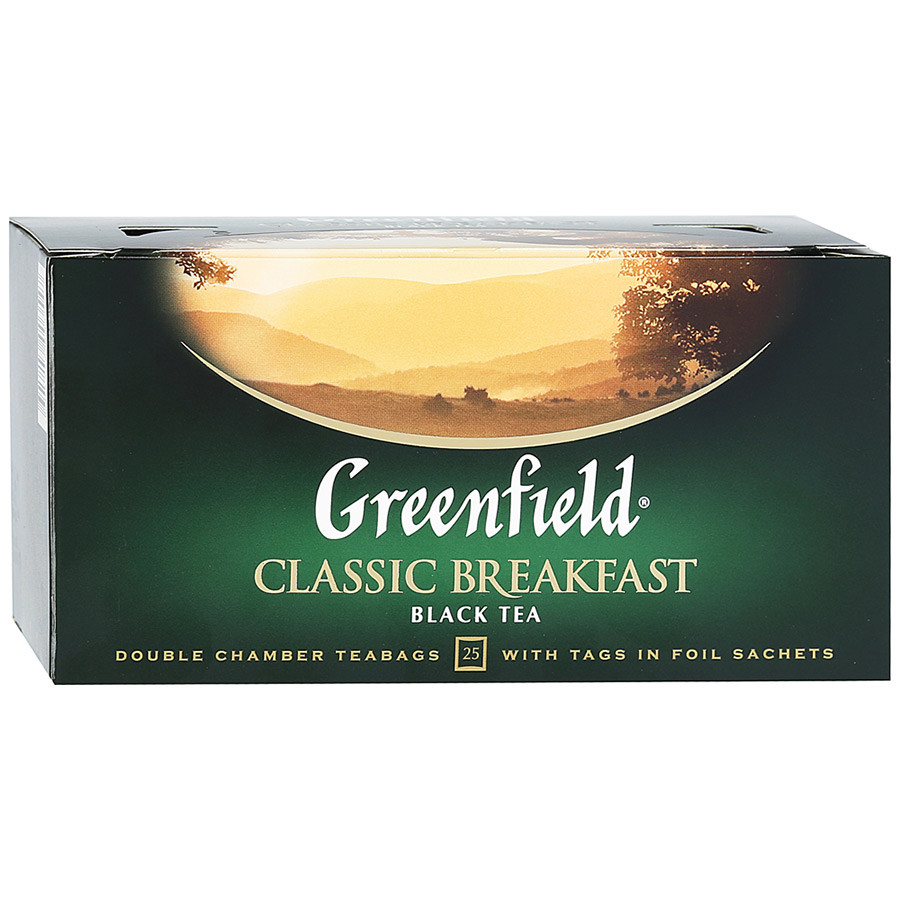 Чай черный Greenfield Classic Breakfast 25 пак., фото 1