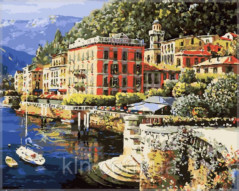 Картина за номерами Babylon Міська набережна VP269 40 х 50 см, фото 1