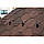 Бітумна черепиця IKO SuperglassTM HEX Ultra. Цвет: (27) Brown, фото 3