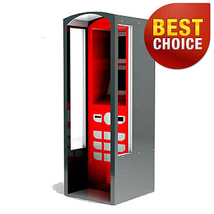 Термінал Оплати Вуличний. ПТ-5 "Телефонна будка" Двомоніторний