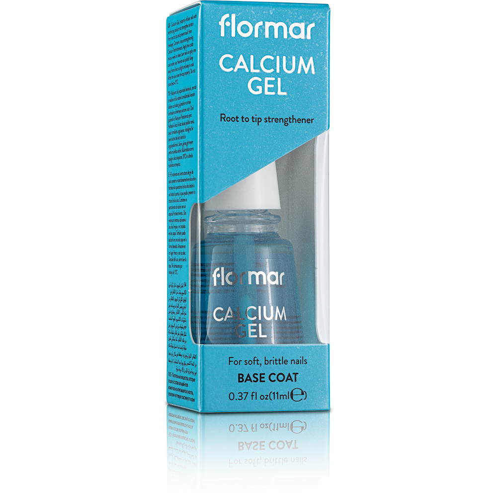 Засіб для зміцнення нігтів із кальцієм Flormar Calcium Gel 11 мл (2739537)