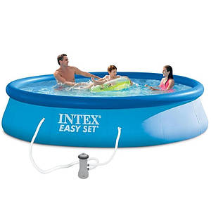 Надувний басейн Intex 28132, 366 х 76 см (насос-фільтр 2 006 л/год)