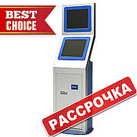 Платіжний термінал. ПТ-1. Двомоніторний. РАССРОЧКА 3 мес.
