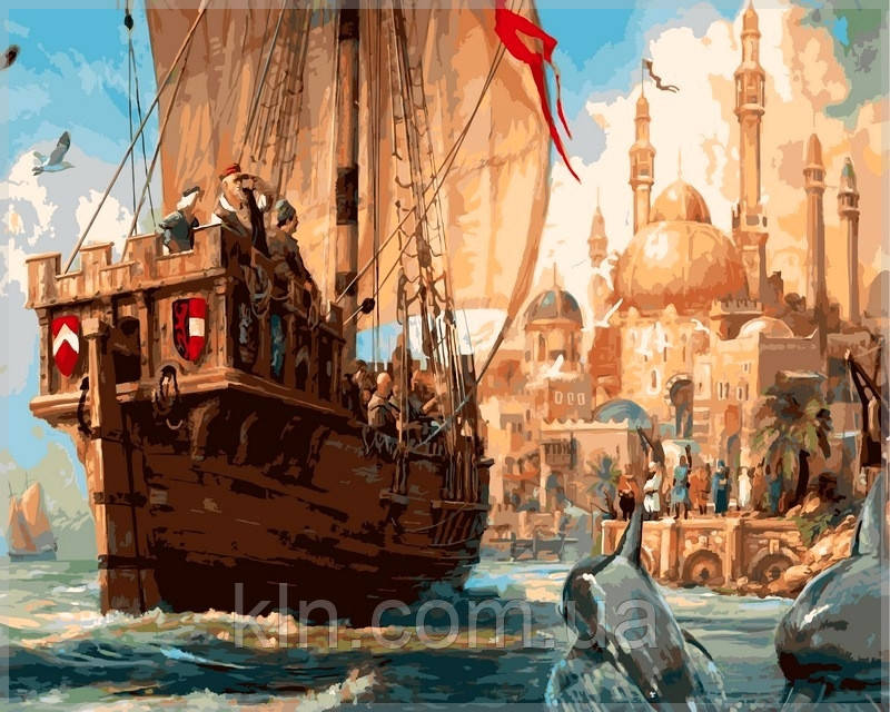 Картина за номерами Babylon Тадж-Махал VP321 40 х 50 см, фото 1