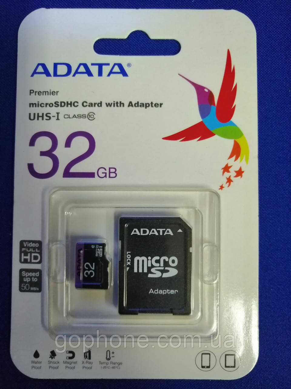 Карта памяти ADATA SDHC 32GB Class 10