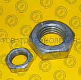 Гайка шестигранна низька з дрібним кроком різі ГОСТ 5916, DIN 934/936 М18х1.5, фото 4