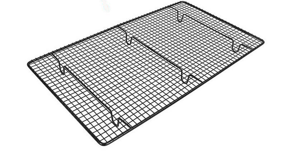 Решітка для охолодження і глазурування кондитерських виробів 46х26х3 см