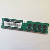 Оперативная память Corsair Value Select DDR2 2Gb 800MHz PC2 2R8 6400U CL5 (VS2GB800D2) Б/У