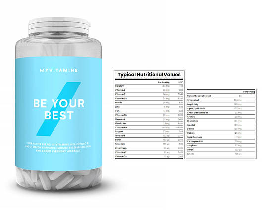 Вітаміни для жінок MyProtein Myvitamins Be Your Best 180 капс., фото 3
