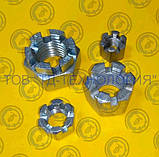 Гайки шестигранні корончасті прорізні ГОСТ 5918-70, DIN 935. М24, фото 2