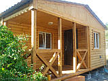 Дачний будиночок, каркасний, дерев'яний, фото 3