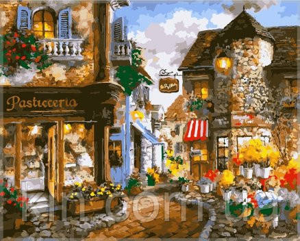 Картина за номерами Menglei Вулиця Італії VS044 40 х 50 см, фото 1