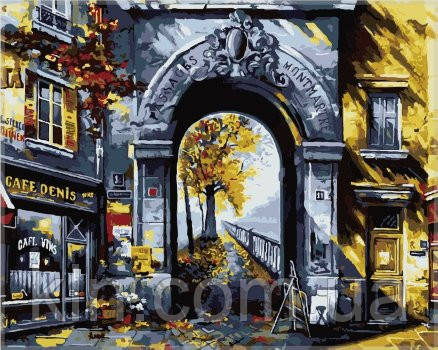 Картина за номерами Menglei Пасаж Монтмантр VS048 40 х 50 см, фото 1