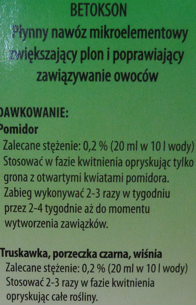 Купити Бетоксон(Betokson) препарат для зав'язі томатів 50 мл у ...