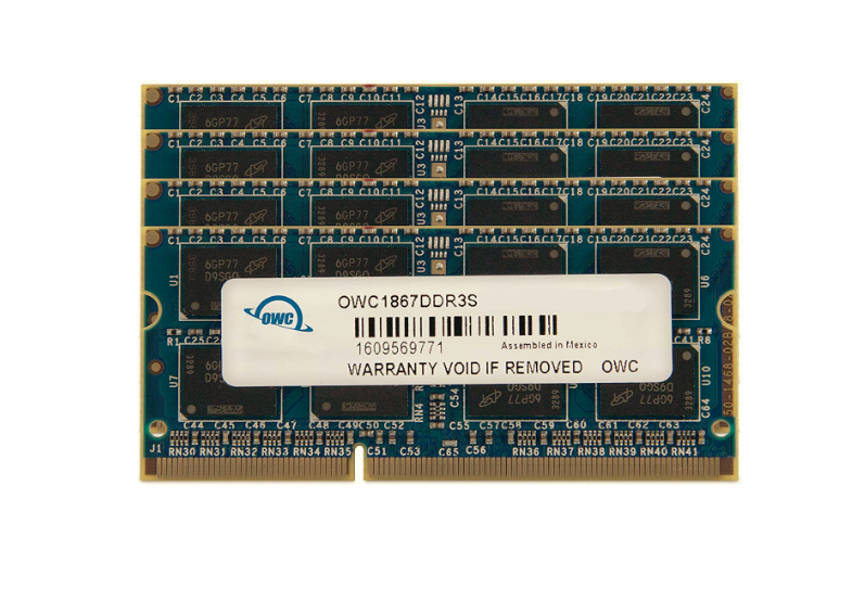 Пам'ять OWC 32 ГБ (2 x 16 ГБ) 1867 МГц DDR3 SO-DIMM PC3-14900 (OWC1867DDR3S32P)