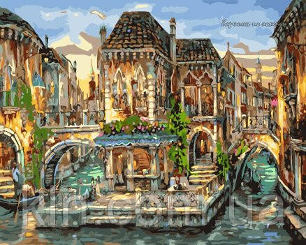 Картина за номерами Menglei Прекрасна Венеція VS052 40 х 50 см, фото 1