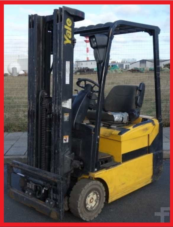 Вилочний навантажувач 1.6 т., Yale ERP16ATF, 2007р., 5397 м/ч, 4900 мм підйом, заг.хід, каретка!