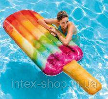 58766 Intex Надувний матрац ескімо Popsicle Float, фото 3