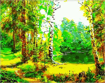 Картина за номерами Menglei Лісова казка VS084 40 х 50 см