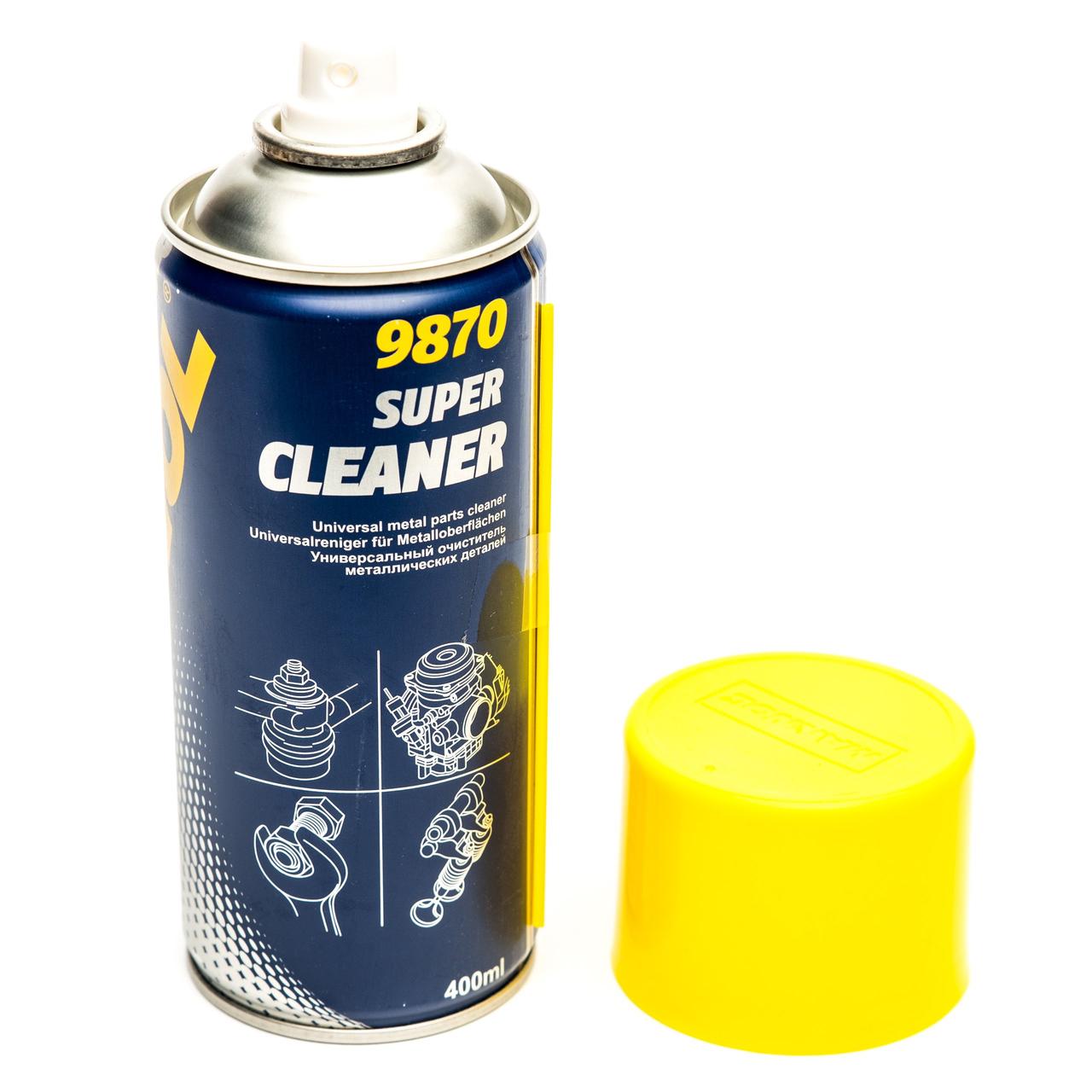 Очисник металевих деталей Mannol 9870 Super Cleaner 400 мл