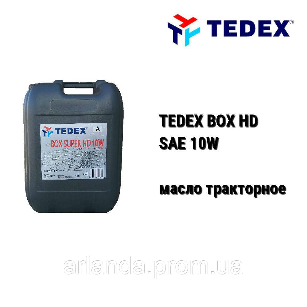 SAE 10W TO-2 масло тракторное трансмиссионно-гидравлическое Tedex Box Super HD - фото 1 - id-p1990868