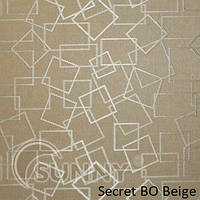 Рулонные шторы для ОКОн в открытой системе Sunny, ткань Secret BO