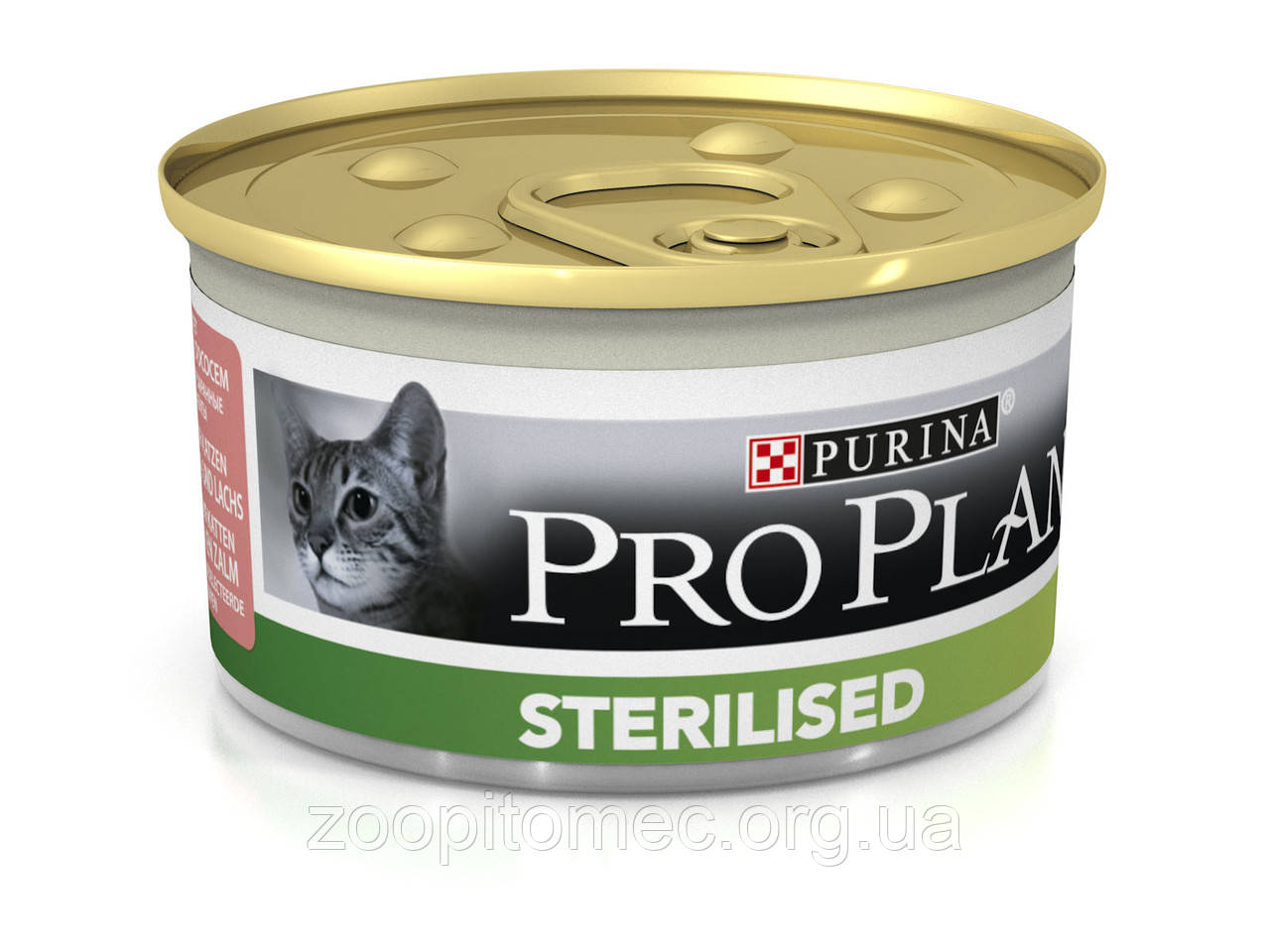 Консерви для кішок Pro Plan (Про План) Sterilised (тунець і лосось), 85 г, фото 1