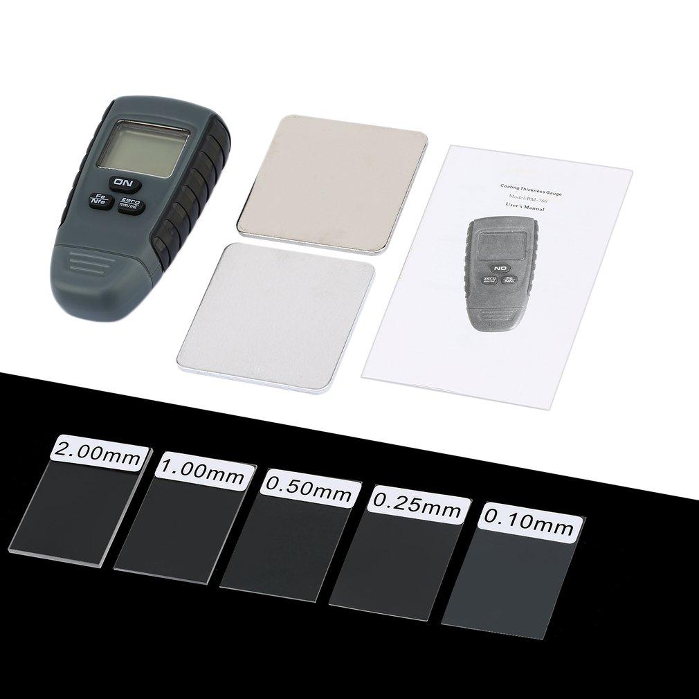 Толщиномер RM-760 лакокрасочного покрытия, от 0 мкм до 1,25 мм - фото 2 - id-p526118098