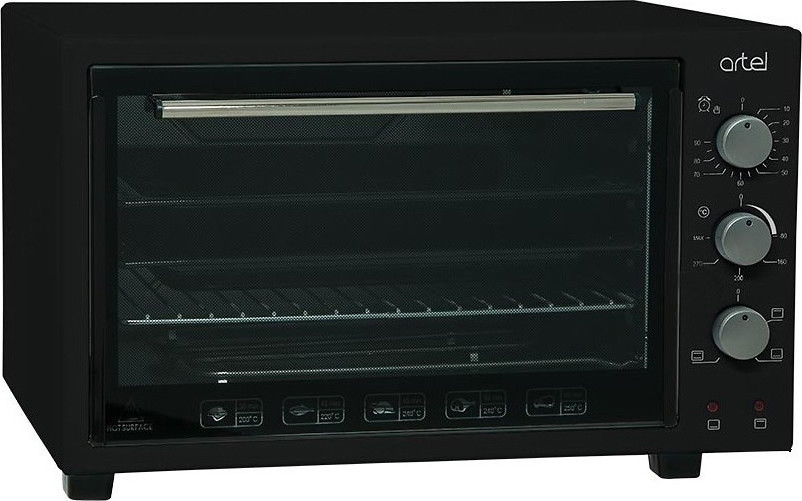 Електрична піч Artel MD 3618 L BLACK 36 л, з конвекцією