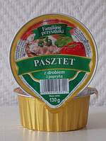 Паштет мясной с добавлением паприки Familijne przysmaki Польша 130 г (12шт/1 упаковка)