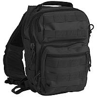 Однолямочный рюкзак черный. ONE STRAP ASSAULT PACK S|M.