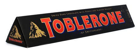 Шоколад Чорний Toblerione з Медом і мигдальною Нугою 100 г Швейцарія (опт 10 шт.)
