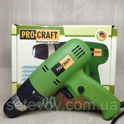 Шуруповерт мережевий ProCraft PB-800, фото 2