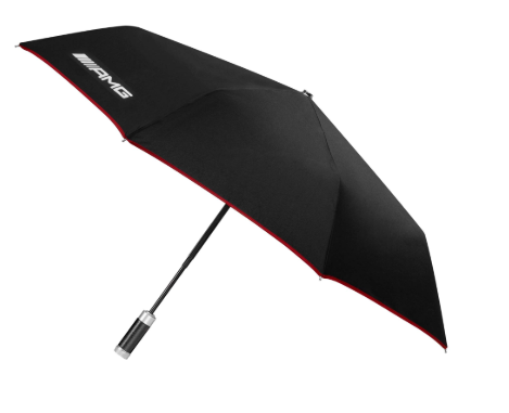 Оригінальна складана парасоля Mercedes-Benz AMG Compact Umbrella, Black (B66953676)