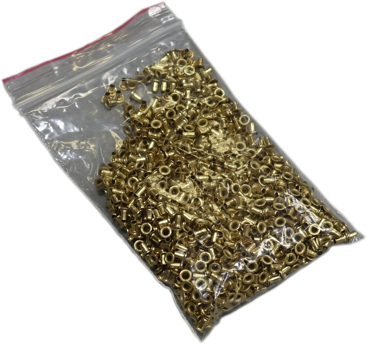 Втулка для рамок латунь (100 г) D = 2,6mm. L = 4,1mm.