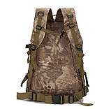 Рюкзак тактичний штурмової Molle Assault B01 чорний, 40 л, фото 2