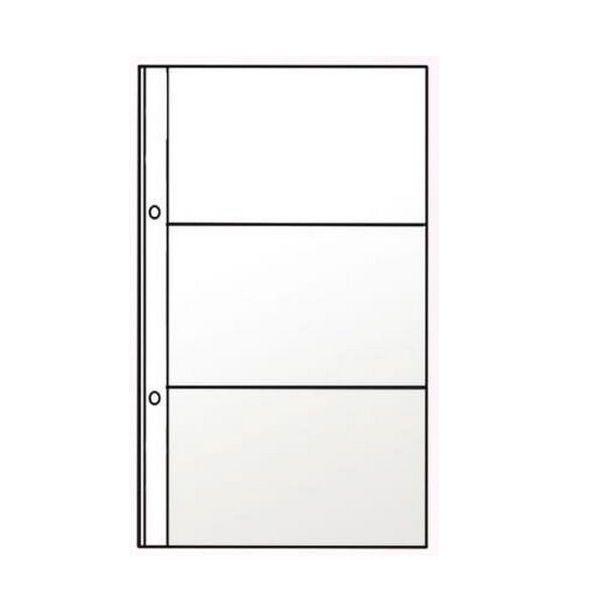 Файл для 6 візиток прозорий (125*210, PVC) Panta Plast, фото 1