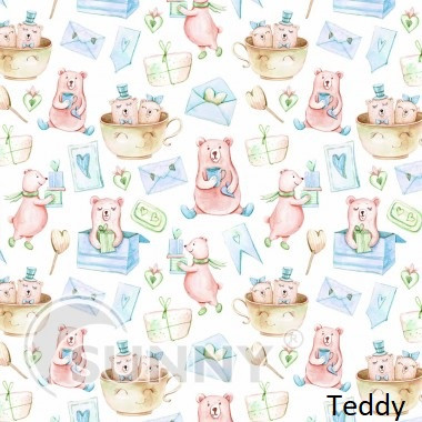 Рулонні штори для вікон у відкритій системі Sunny, тканина Teddy, фото 1