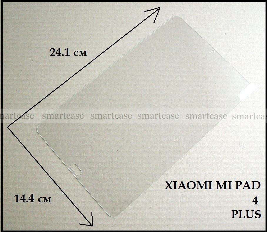 Защитное закаленное стекло PAJ для Xiaomi Mi pad 4 Plus (10.1) 0.3 мм 9H водостойкое (anti oil coating) - фото 5 - id-p933592596