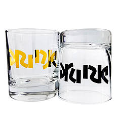 Набір келихів для віскі "Drunk"