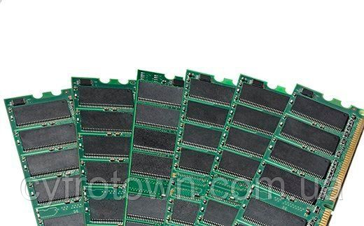 Оперативна пам'ять 2Gb Kit (2x1Gb) DDR1 PC-3200 400MHz під Intel AMD бу
