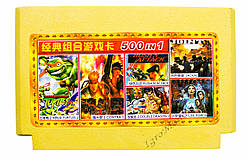 Картридж Денди 500 в 1 (400 разных игр)