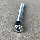 Гвинт М8х60 c внутрішнім шестигранником Inbus DIN 912 з нержавіючої сталі А2, фото 2