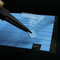 1 лот = 10 штучок Термопрокладка під радіатор 10x10x1мм, силікон