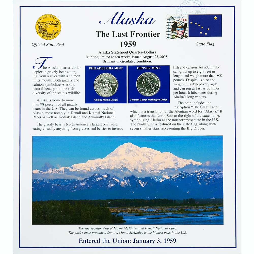 Постер штату Аляска