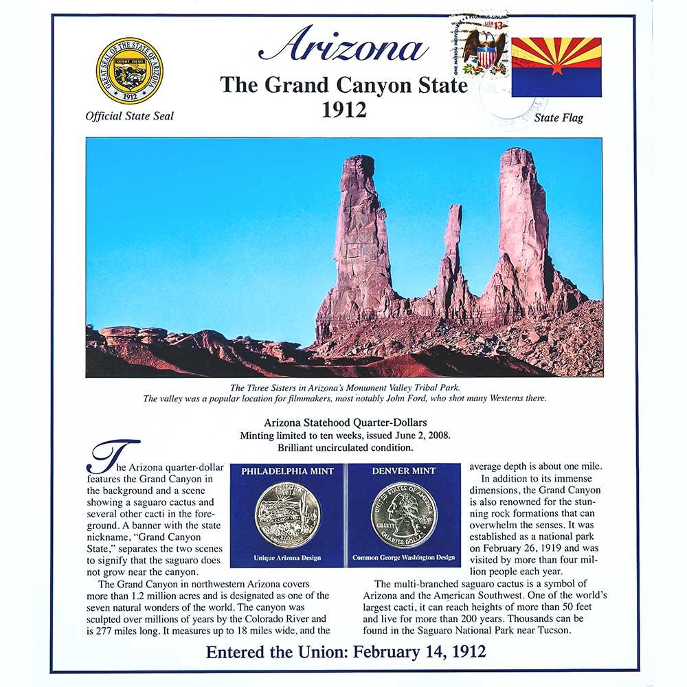 Постер штату Аризона