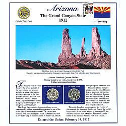 Постер штату Аризона