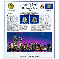 Постер штату Нью-Йорк