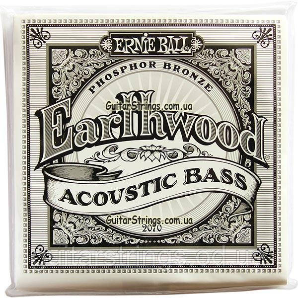Струны Ernie Ball 2070 Earthwood Phosphor Bronze Acoustic Bass 45-95